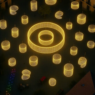 Diseño de Pablo Erroz en la plaza de Chueca