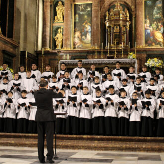 Coro de la Escolanía de El Escorial. Imagen de archivo.