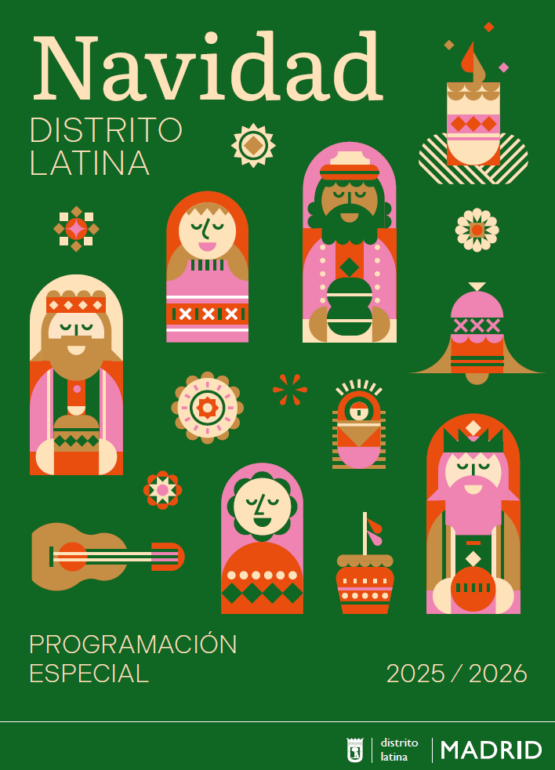 Cartel de la programación de Navidad de Latina