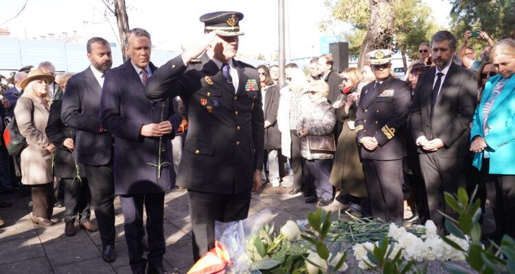 Acto institucional con motivo del 30º aniversario del atentado de ETA en Puente de Vallecas