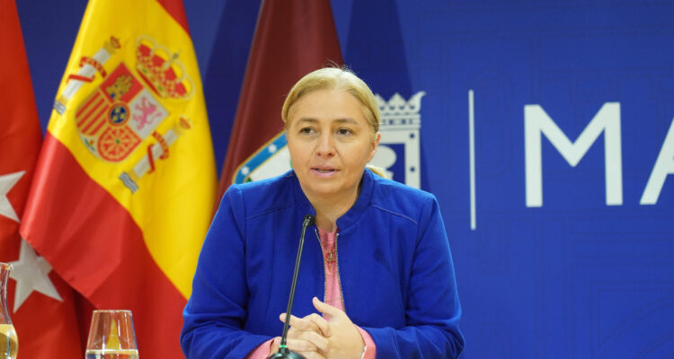 Sanz en la rueda de prensa posterior a la Junta de Gobierno