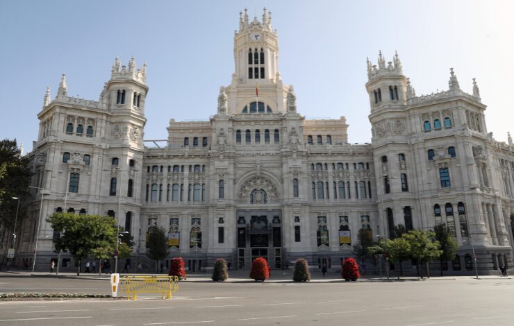 Imagen del Palacio de Cibeles, sede del Ayuntamiento de Madrid