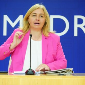 Sanz interviene en la rueda de prensa tras la Junta de Gobierno de este jueves