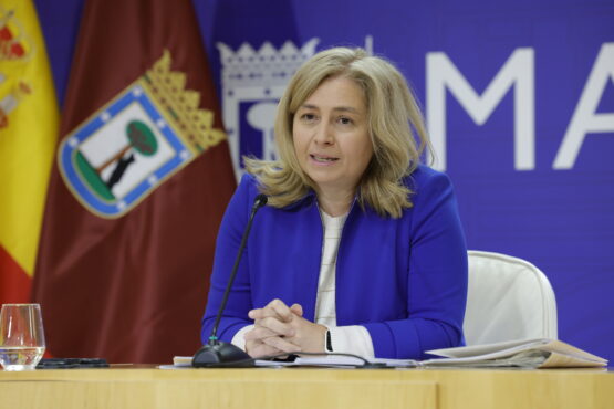 La vicealcaldesa y portavoz municipal, Inma Sanz, durante la última rueda de prensa de la última Junta de Gobierno del año 2025