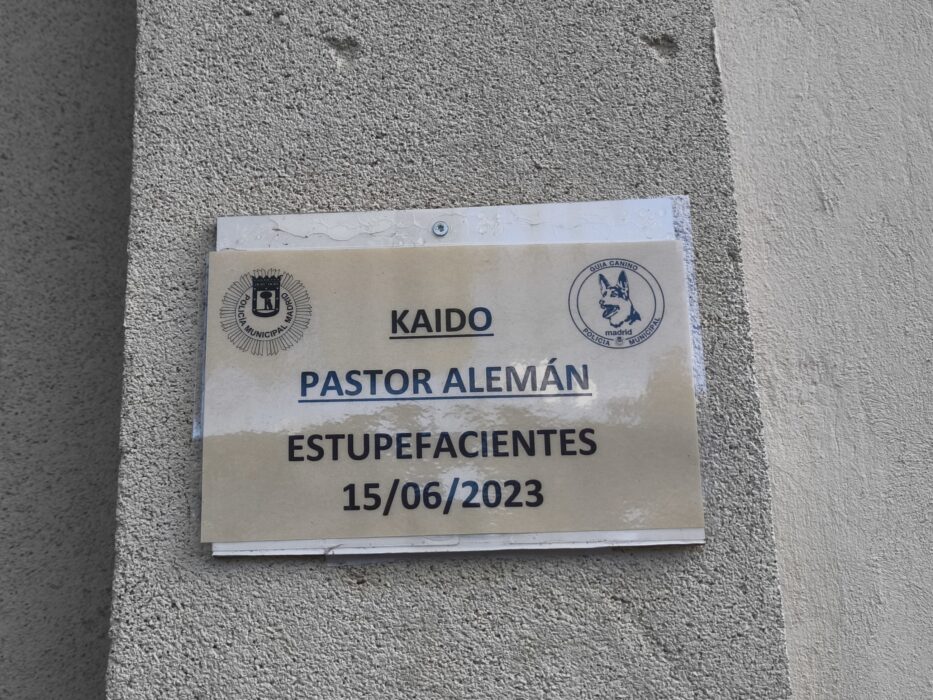 Instalaciones de los perros policía de la Sección Canina de la Policía Municipal de Madrid