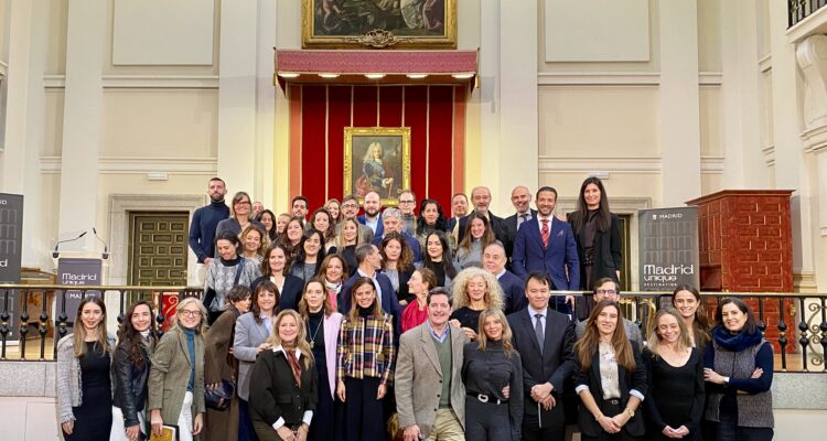 La concejala delegada de Turismo, Almudena Maíllo, durante la asamblea anual Madrid Unique Destination