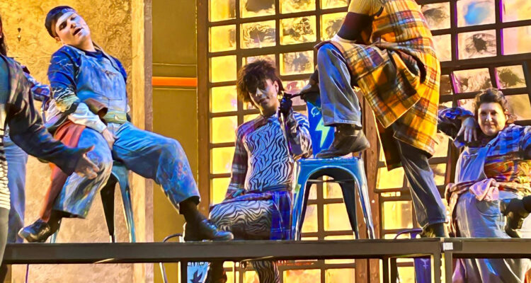 Instante del musical 'Rent'