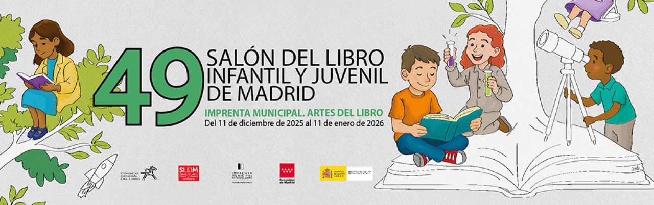 Cartel del ‘49º Salón del libro infantil y juvenil’