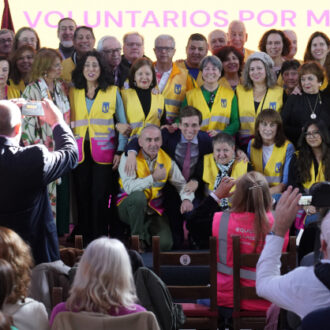 Acto conmemorativo por el 20º aniversario de Voluntarios por Madrid