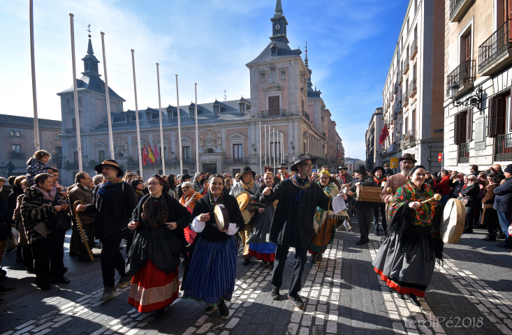 Zambombada de Madrid. Asociación Cultural Arrabel y otros