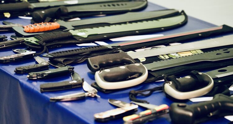 Objetos incautados durante el dispositivo de Navidad por los servicios de seguridad y emergencias del Ayuntamiento