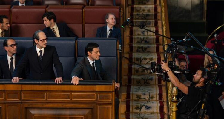 Rodaje de 'Anatomía de un instante' (Movistar+) en Madrid