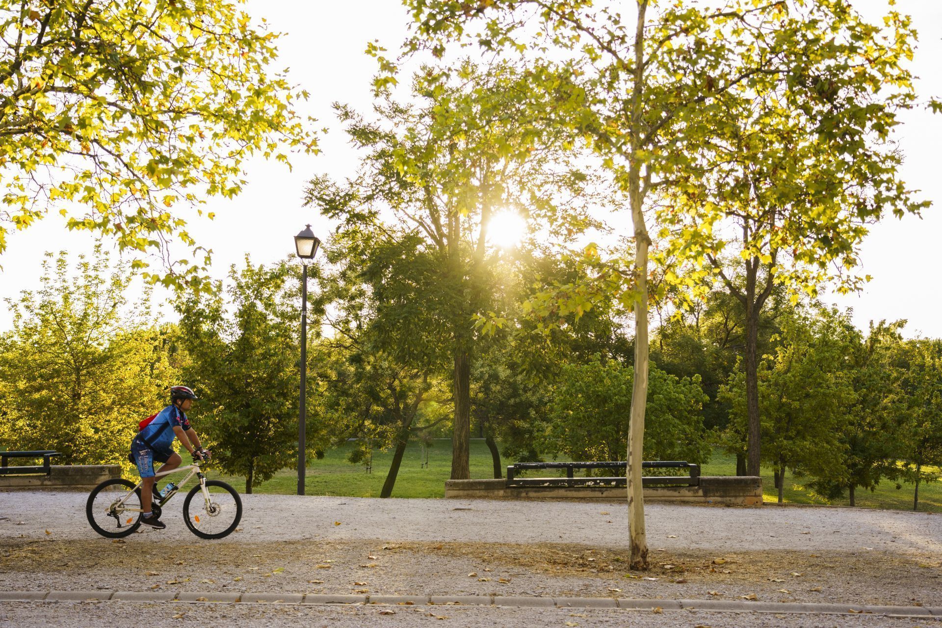 Parque lineal de Palomeras. Imagen de Madrid Film Office