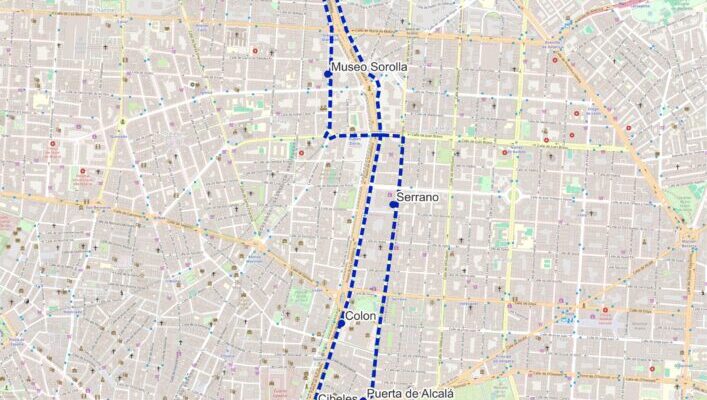 Ruta 2: Eje Castellana-Bernabéu