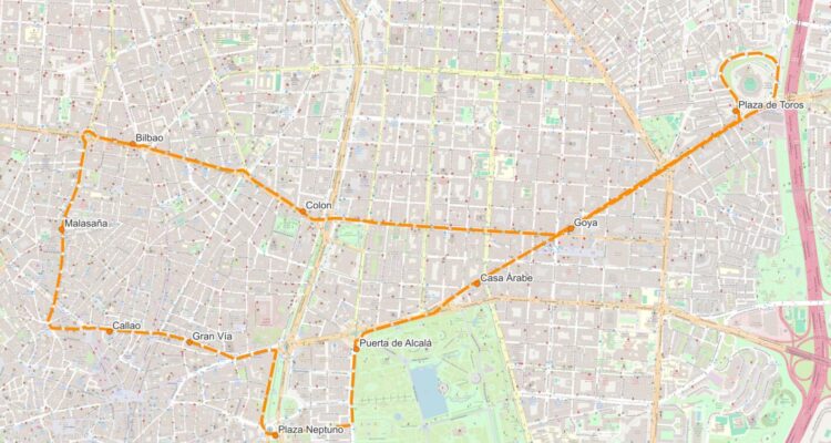 Ruta 3: Alcalá-Ventas