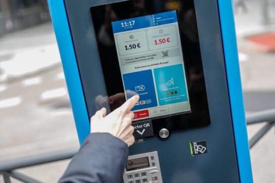 Tótem para adquirir billetes 