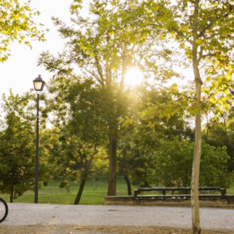 Parque lineal de Palomeras. Imagen de Madrid Film Office