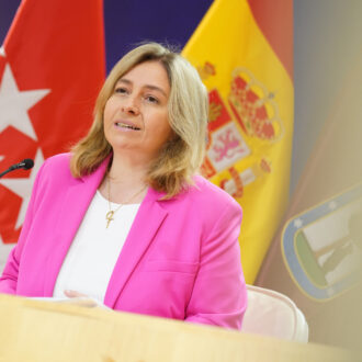 La vicealcaldesa y portavoz municipal, inma Sanz, en la rueda de prensa posterior a la Junta de Gobierno