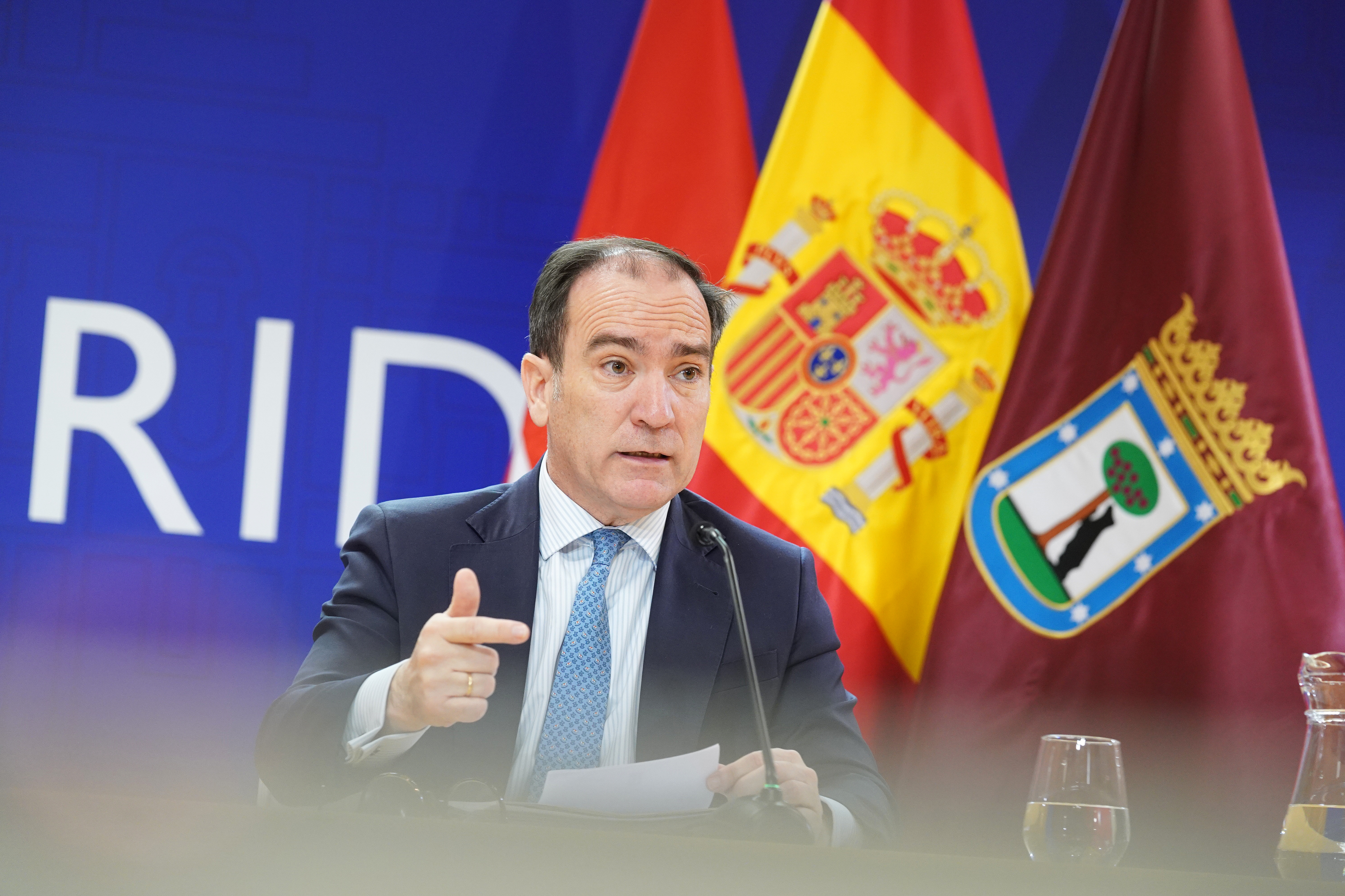 El delegado de Urbanismo, Medio Ambiente y Movilidad, Borja Carabante