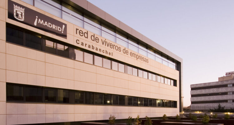 Edificio del Vivero de Empresas de Carabanchel en Madrid