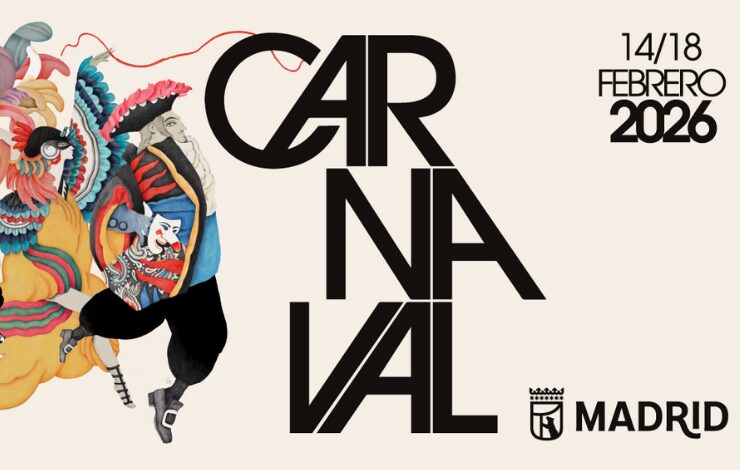Cartel de Carnaval 2026 en Madrid