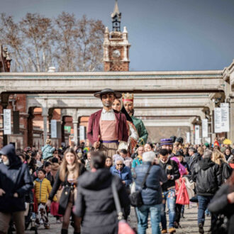Imagen de archivo del carnaval de Madrid