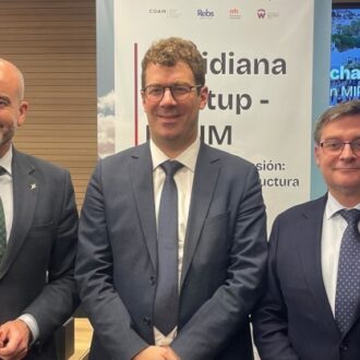 González, con Boffi y Cubián en el encuentro Meridiana Meetup-MIPIM