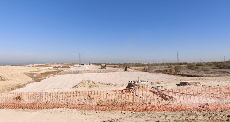 Obras de urbanización de Los Cerros