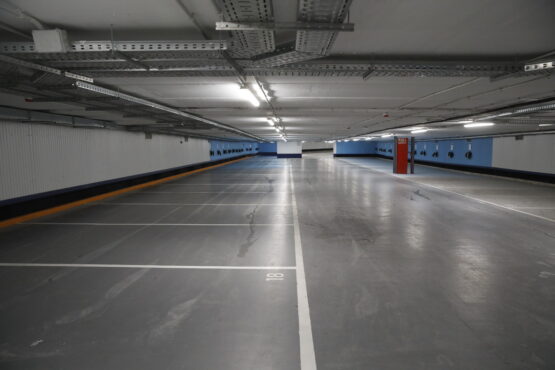 Imagen de archivo de aparcamiento municipal