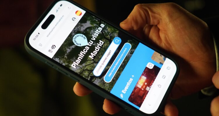 Imagen de la aplicación Smart Tourism realizada por EMT Madrid