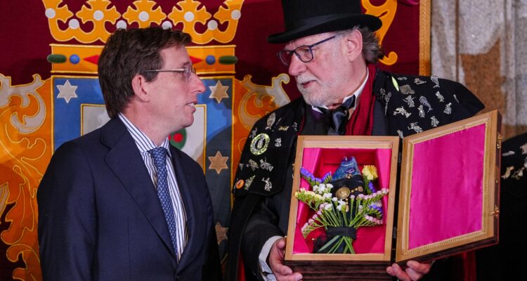 Momento de la recepción en la Casa de la Villa