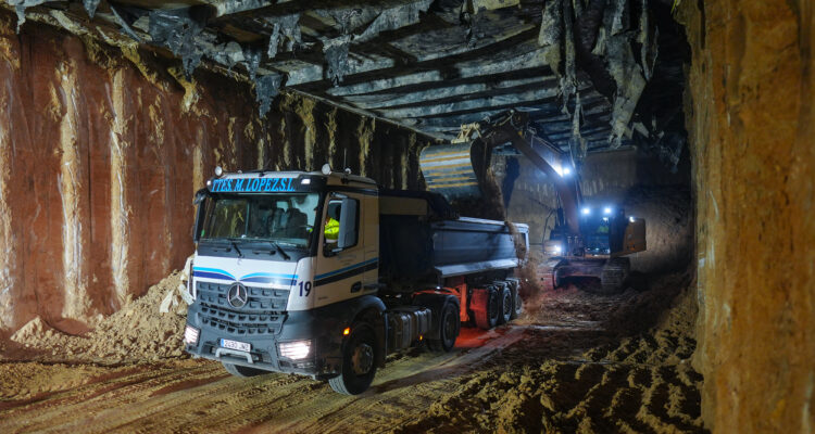 Obras de construcción de Parque Castellana