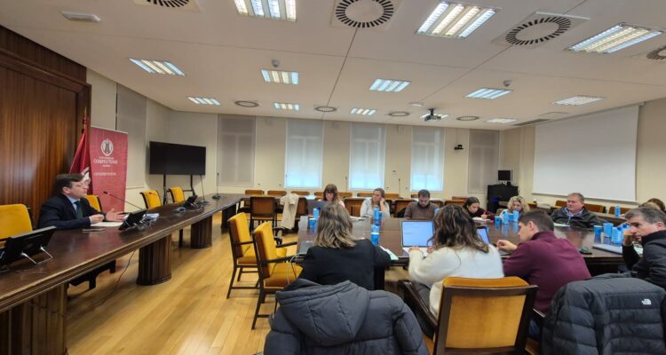 Páramo durante la presentación de los proyectos del Ayuntamiento de Madrid