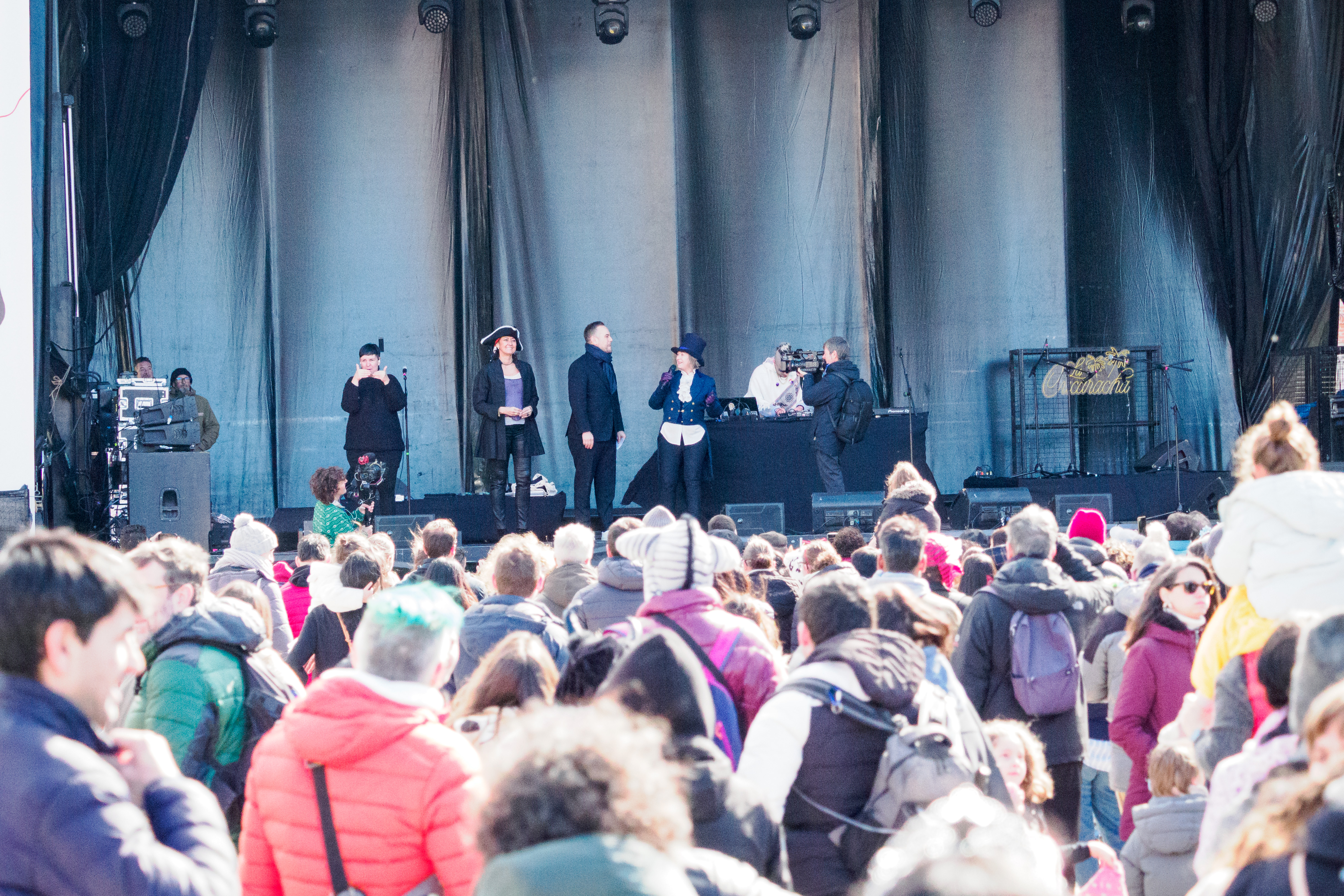 Imagen del pregón de este año, a cargo de Jorge Blass