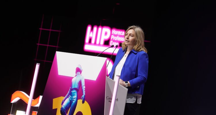 Sanz durante su intervención