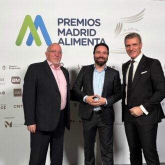Ángel Niño en los Premios Alimenta