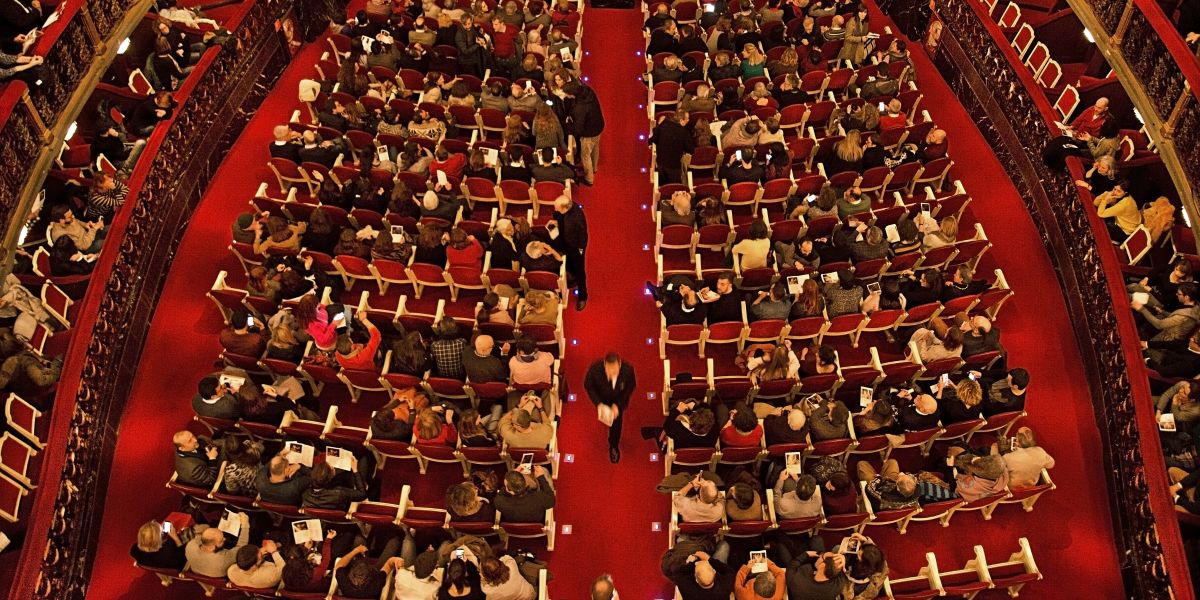 Teatro Español. Imagen de archivo