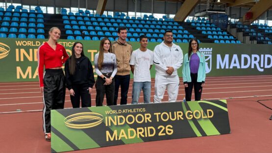 Atletas destacados participantes en el World Indoor Tour Gold Madrid 2026
