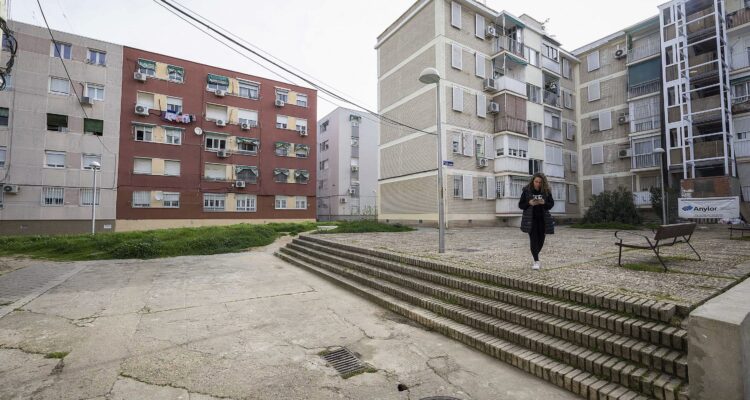 Unidad de Regeneración Moratalaz III del barrio de Vinateros