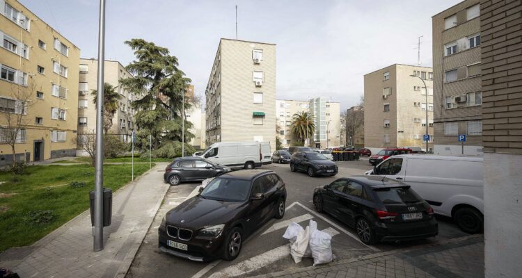 Unidad de Regeneración Moratalaz III del barrio de Vinateros