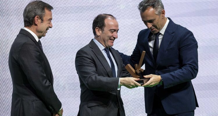 Borja Carabante en los Premios Caminos Madrid
