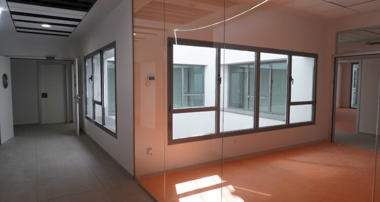 Obras del nuevo centro de día para mayores con deterioro cognitivo de la calle de Téllez