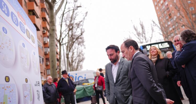 Carabante y Niño durante la presentación del cambio de cabecera