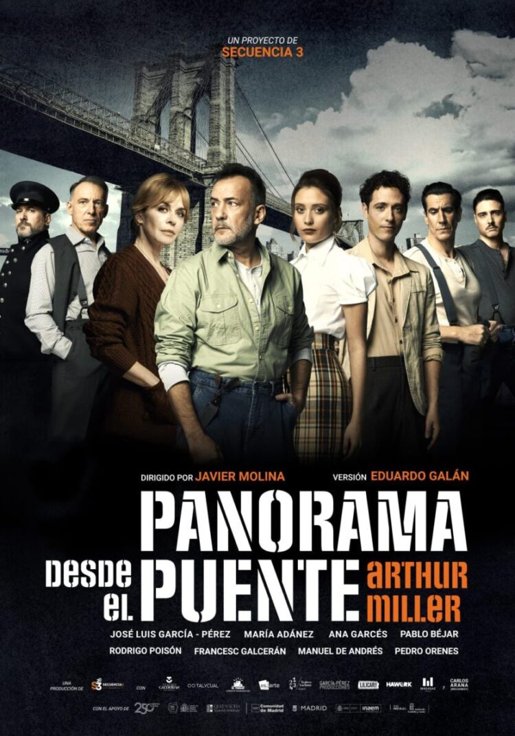 Cartel de la obra 'Panorama desde el puente'