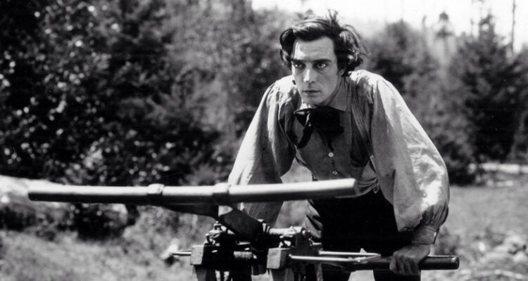Fotograma de la película 'El maquinista de La General', de Buster Keaton