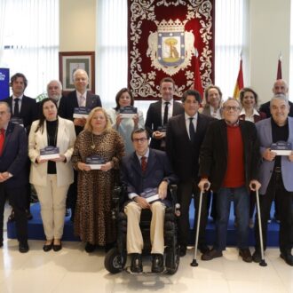 Pérez, durante la entrega de los I Premios Luchadores