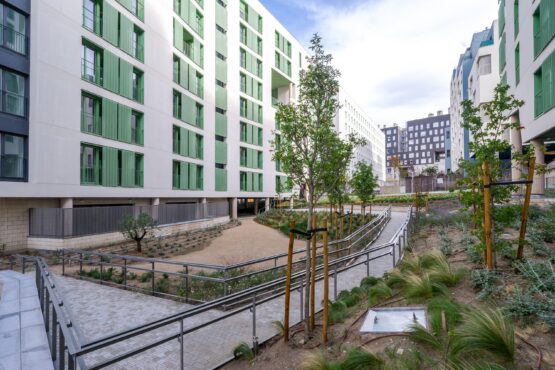 Imagen archivo de promoción viviendas alquiler asequible en Puente de Vallecas