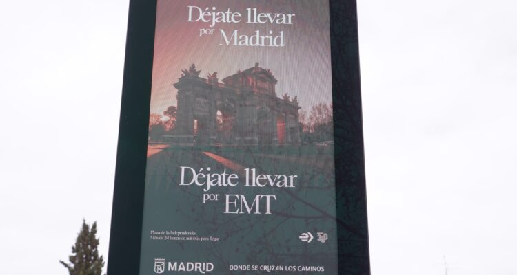 Imagen de nueva pantalla digital informativa