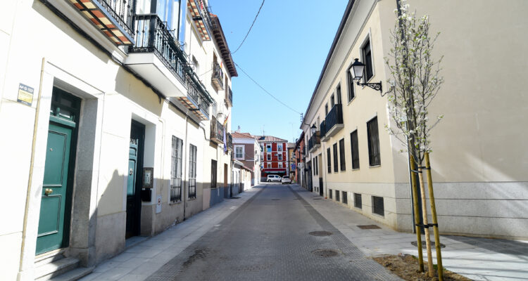 Zona del casco histórico de El Pardo
