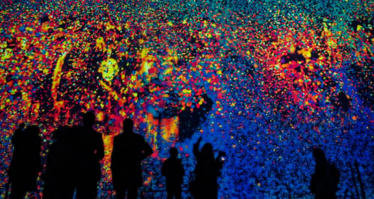 Preparativos de la tercera edición del Festival Internacional de Luz, LuzMadrid